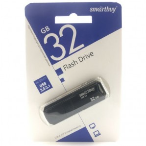 Память Flash USB 32 Gb Smart Buy CLUE Black USB 3.1 фото №20491