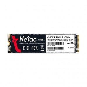 Твердотельный накопитель SSD M.2 256 GB Netac N930E Pro NVMe PCIe NT01N930E-256G-E4X фото №20525
