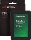 Твердотельный накопитель SSD 2.5" 240 GB Hikvision C100 [HS-SSD-C100/240G] SATA 6Gb/s, 530/400, IOPS 28/51K, MTBF 2M, 3D NAND TLC, 80TBW, 0,3DWPD, RTL фото №20636