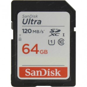 Память SDHC Card 064 Gb SanDisk Class10 Ultra UHS-I 120MB/s (SDSDUN4-064G-GN6IN) фото №21052