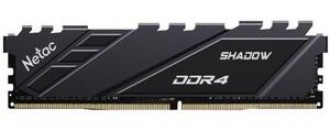 Память DDR IV 08GB 3200MHz Netac Shadow CL16 1.35V / NTSDD4P32SP-08E / Gray / with radiator фото №21064