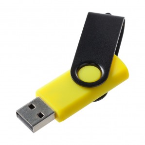 Память Flash USB 64 Gb Smart Buy Twist Yellow фото №21134