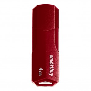 Память Flash USB 04 Gb Smart Buy CLUE Burgundy фото №21225