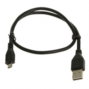 Кабель USB -Am/microB 5p 0,5 m Pro Gembird/Cablexpert CCP-mUSB2-AMBM-0.5M, экран, черный, пакет фото №21292