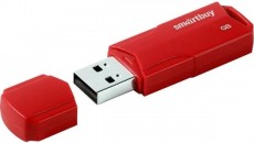 Память Flash USB 04 Gb Smart Buy CLUE Red фото №21305