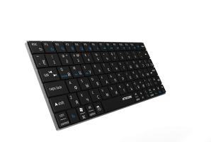 Беспроводная клавиатура Jet.A SlimLine LINE K7 BT, черный, Bluetooth, Ультратонкая клавиатура с аккумулятором фото №21393