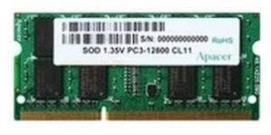 Память SO-DIMM DDR III 02Gb PC1600 Apacer 1.35v фото №21404