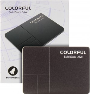 Твердотельный накопитель SSD 2.5" 500 GB Colorful SL500 SATA 6Gb/s, 480/400, IOPS 60/50K, MTBF 1M, 3D NAND, DRAM lessMB, 80TBW, RTL фото №21457