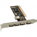 Контроллер ExeGate EXE-352 (PCI v2.2, 4*USB2.0 ext. + 1*USB2.0 int., NEC Chipset NEC720200F1) фото №21464