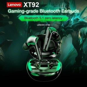 Гарнитура беспроводная Bluetooth Lenovo XT92 True Wireless Earbuds Black фото №21473