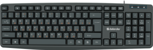 Клавиатура Defender HB-164 Concept RU,черный,104+FN,1.8м фото №21519