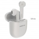Гарнитура беспроводная Bluetooth Borofone BE49, Serenity TWS, белый фото №21544