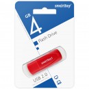 Память Flash USB 04 Gb Smart Buy Scout Red фото №21557