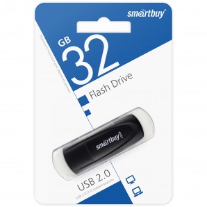 Память Flash USB 32 Gb Smart Buy Scout Black фото №21559