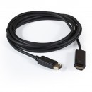 Кабель DisplayPort-HDMI 1.8м ExeGate EX-CC-DP-HDMI-1.8 (20M/19M, 1,8м, экран) фото №21600