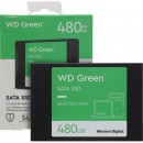 Твердотельный накопитель SSD 2.5" 480 GB WD Green WDS480G3G0A SATA 6Gb/s, 600/545, 3D-NAND TLC, Retail фото №21625
