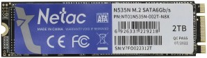 Твердотельный накопитель SSD M.2 2000 GB Netac N535N NT01N535N-002T-N8X SATA TLC фото №21674