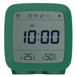 Часы-метеостанция Xiaomi Qingping Bluetooth Alarm Clock (CGD1) зеленый фото №21786