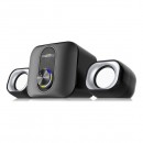 Колонки SmartBuy® 2.1 ORION, Bluetooth, 12Вт, LED-подсветка, черная (SBA-4400) фото №21857