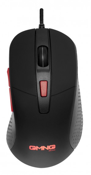 Мышь GMNG 720GM черный/красный оптическая (3200dpi) USB для ноутбука (6but) фото №21898