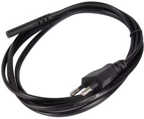Кабель аудио-видео техники IEC-320-C7--розетка 220V, 2-pin, 1.8м ,черный  iOpen <ACE023-W-1.8M> фото №22085