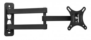 Кронштейн Buro FL2 черный 15"-29" макс.12кг настенный поворотно-выдвижной и наклонный BM12A71TS3 фото №22092