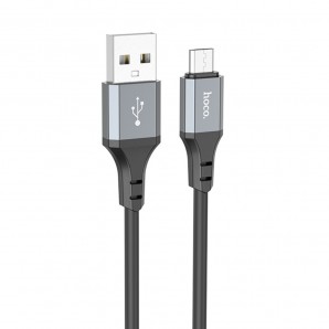 Кабель USB -Am/microB 5p 3.0м HOCO X92 Honest,, 2.4A, чёрный фото №22110