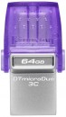 Память Flash USB 64 Gb Kingston DataTraveler , USB Type-C 3.2 Gen 1/USB 3.2 Gen 1 фото №22549