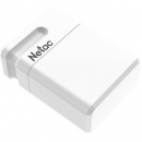 Память Flash USB 64 Gb Netac U116 , USB2.0, миниатюрная пластиковая белая фото №22726
