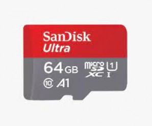 Память MicroSDXC 064GB SanDisk Class 10 Ultra R 140 МБ/с, <SDSQUAB-064G-GN6MN> без адаптера SD фото №22799