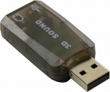 Звуковая карта USB ExeGate  для подключения гарнитуры к USB порту фото №22840