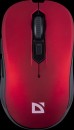 Мышь беспроводная Defender Gassa MM-105 красный,6D,800-1600dpi,бесшумн фото №22910