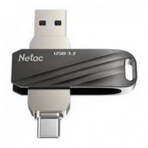 Память Flash USB 64 Gb Netac US11 USB3.0+TypeC Dual Flash Drive <NT03US11C-064G-32BK>БЕЗ УПАКОВКИ фото №22935