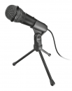 Микрофон Trust Starzz, (21671) разъем: mini jack 3.5 mm, черный провод 2.5 м фото №22961