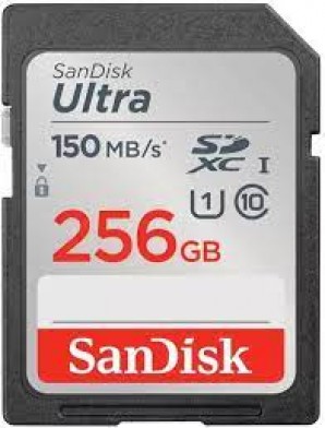 Память SDXC Card 256GB SanDisk Class10 UHS-I U1 Ultra R 150MB/s <SDSDUNC-256G-GN6IN> фото №23025