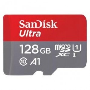 Память MicroSDXC 128GB SanDisk Class10 UHS-1 R 140 МБ/с, <SDSQUAB-128G-GN6MN> без адаптера SD фото №23163