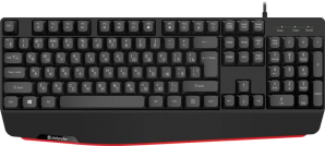 Клавиатура Defender Atom HB-546 RU,черный,104+FN,1.8м фото №23244