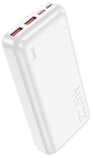 Внешний аккумулятор HOCO J101A, Astute, 20000mAh, QC3.0, PD3.0, цвет: белый фото №23280