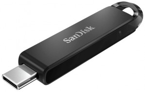 Память Flash USB 128 Gb SanDisk Ultra <SDCZ460-128G-G46>, USB3.1 Type-C фото №23331